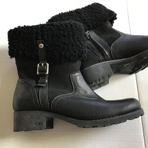 FINAL MARKDOWN! NWOB -UGG Short Leather Boots